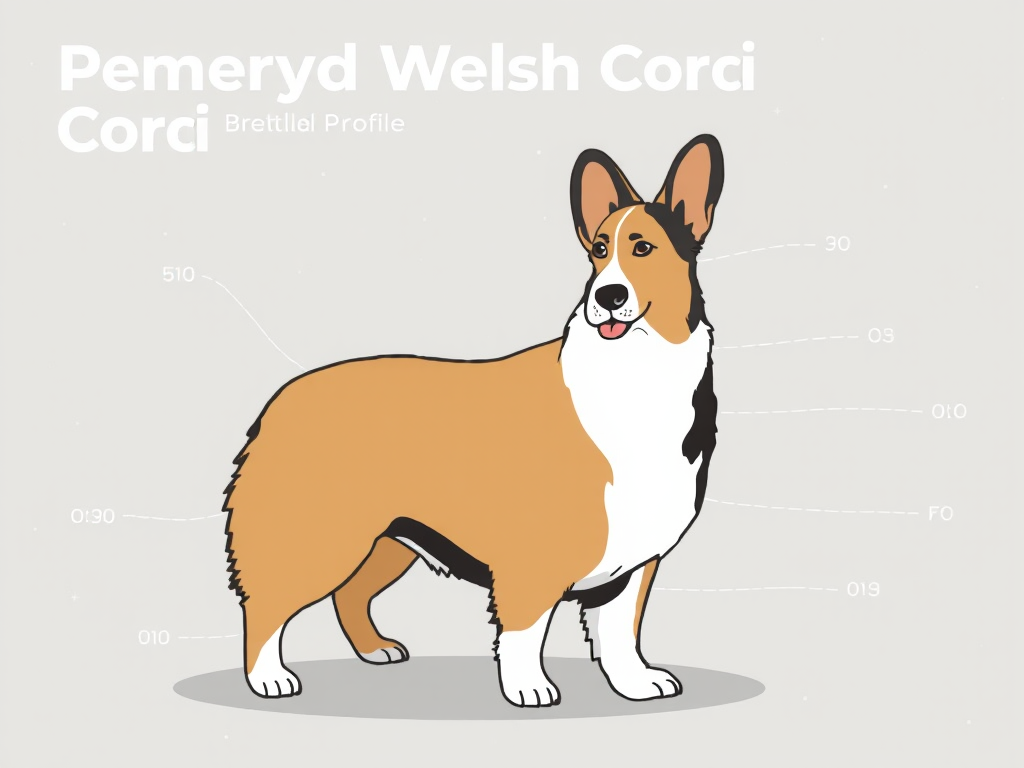 Illustration: Pembroke Welsh Corgi: Essential Breed Facts & Physical Profile Illustration: Pembroke Welsh Corgi: Essential Breed Facts & Physical Profile